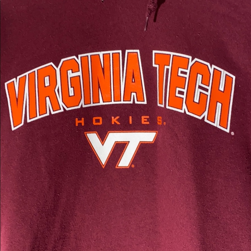 Virginia tech hoodie Unisex size S
